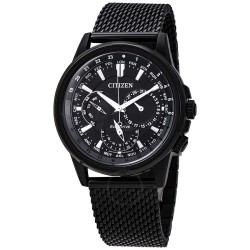 Eco-Drive Black Dial Men's Watch BU2025-76E