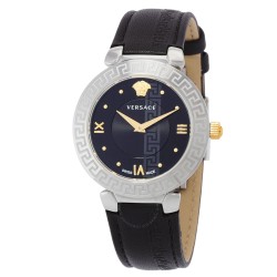 Daphnis Quartz Black Dial Ladies Watch V16020017