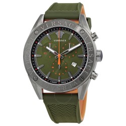 V-Chrono Quartz Green Dial Men's Watch VEHB00319
