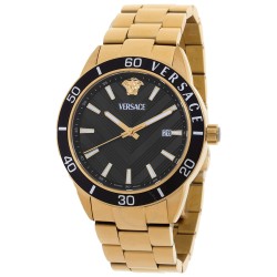 Greca Urban Quartz Black Dial Men's Watch VEYCA0724
