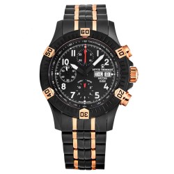 Airspeed XLarge Pioneer Chronograph Automatic Black Dial Men's Watch 16071.6184