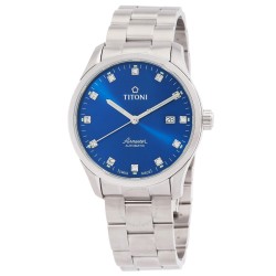 Airmaster Automatic Blue Dial Men's Watch 83743-S-656