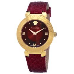 Daphnis Quartz Red Dial Ladies Watch V16080017