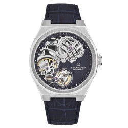 Revolution Hand Wind Blue Dial Men's Watch MAN-RM-03-SL