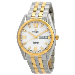 Airmaster Automatic White Dial Men's Watch 93709-SY-385
