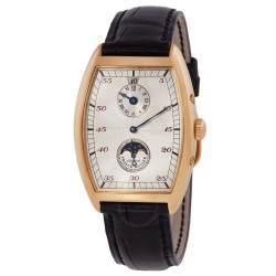 Jump Hours Automatic Moon Phase Silver Dial Watch 2852 D HS 5N