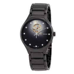 True Round Secret Diamonds Automatic Black Dial Unisex Watch R27107732