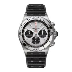 Chronomat B01 Chronograph Automatic Silver Dial Men's Watch AB0134101G1S2