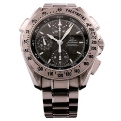Pre-owned Omega Speedmaster Chronograph Automatic Chronometer Black Dial Men's Watch 3540.5