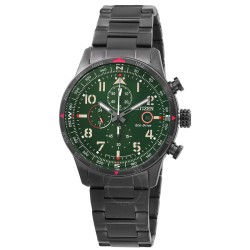 Chronograph Green Dial Men's Watch CA0797-84X