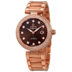De Ville Ladymatic 18kt Rose Gold Automatic Ladies Watch 425.65.34.20.63.001