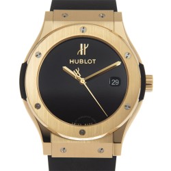 Pre-owned Hublot Classic Fusion Black Dial Men's Watch 511.VX.1280.RX.MDM40