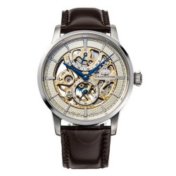 Classic Manual Wind Skeleton Dial Watch RE-AZ0004S00B