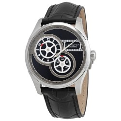 Jazzmaster Regulator Cinema Automatic Black Dial Men's Watch H42605731