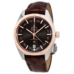 Pre-owned Omega Globemaster Annual Calendar Automatic Men's Watch 130.23.41.22.06.001
