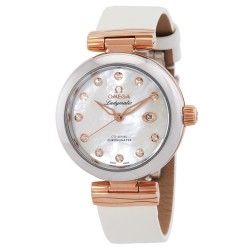 De Ville Automatic Chronometer Diamond White Dial Ladies Watch 425.22.34.20.55.004