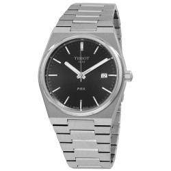 PRX 40 Quartz Black Dial Men's Watch T137.410.11.051.00