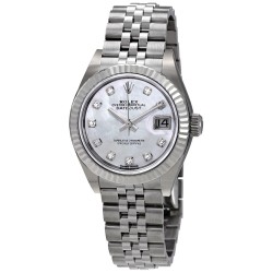 Lady Datejust Automatic Mother of Pearl Diamond Dial Ladies Jubilee Watch 279174MDJ