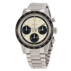 Tricompax Chronograph Hand Wind White Dial Men's Watch TRIPANDA