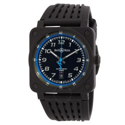 BR 03-92 Alpine Automatic Crystal Black Dial Men's Watch BR0392-A522-CE/SRB
