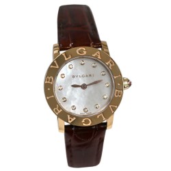 Pre-owned Bvlgari Bvlgari Quartz Diamond Ladies Watch 102751