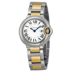 Pre-owned  Ballon Bleu Silver Dial Ladies Watch