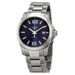Conquest Blue Dial 41mm Men's L3.759.4.96.6