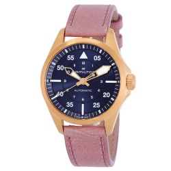 Khaki Aviation Pilot Automatic Blue Dial Watch H76245840