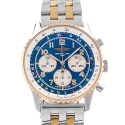 Pre-owned Breitling Navitimer Chronograph Automatic Blue Dial Men's Watch D30022