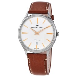 Jazzmaster Thinline Automatic White Dial Men's Watch H38525512