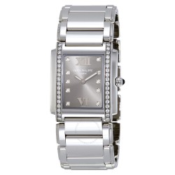 Pre-owned Patek Philippe Twenty~4 Diamond Eternal Gray Dial Ladies Watch 4910/10A-010