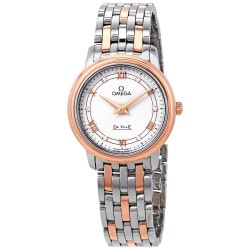 De Ville Diamond Silver Dial Two-tone Ladies Watch 424.20.27.60.52.003