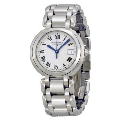 Pre-owned Longines Primaluna Silver Dial Ladies Watch L8.112.4.71.6