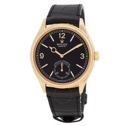 1908 Black Dial Unisex Watch 52508-0002