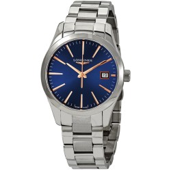 Conquest Classic Quartz Blue Dial Ladies Watch L23864926