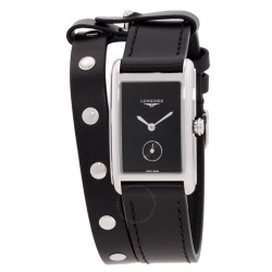Dolcevita X YVY Quartz Black Dial Watch L5.512.4.59.2