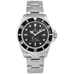 Pre-owned Rolex Sea-Dweller Black Dial Men's Watch 16600-BSO