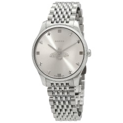 G-Timeless Quartz Silver Dial Ladies Watch YA1264153