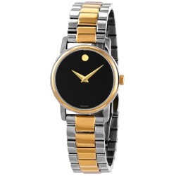 Classic Museum Quartz Black Dial Ladies Watch 2100018