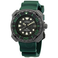 Eco-Drive Promaster Diver Green Dial Super Titanium Men's Watch BN0228-06W