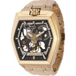 Akula Ivory and Black Dial Men's Hand Wind Watch 44013