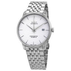 Baroncelli Chronometer Silicon Automatic Silver Dial Men's Watch M027.408.11.031.00