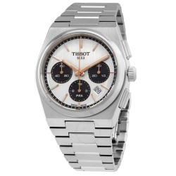 PRX Chronograph Automatic White Dial Men's Watch T1374271101100
