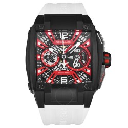 Re-Volt Chronograph Automatic Black Dial Men's Watch RB.REV.CH.TB.RD