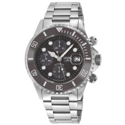 Wall Street Chrono Chronograph Automatic Grey Dial Men's Watch 4154A
