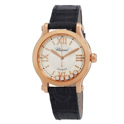 Happy Sport Automatic Chronometer Silver Dial Ladies Watch 275378 5001