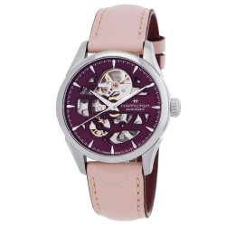Jazzmaster Automatic Purple Dial Ladies Watch H32265801