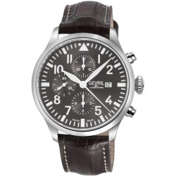 Vaughn Chronograph Automatic Grey Dial Men's Watch 47102-1