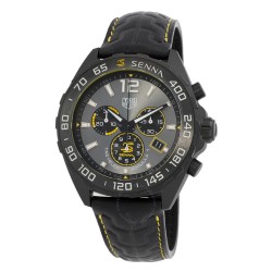Formula 1 X Senna Chronograph Quartz Grey Dial Men's Watch CAZ101AJ-FC6487