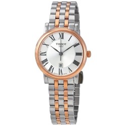 Carson Premium Lady Quartz Silver Dial Ladies Watch T122.210.22.033.01